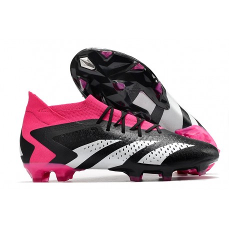 Botas adidas Predator Accuracy.1 FG Negro Blanco Equipo Rosa