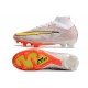 Nike Air Zoom Mercurial Superfly IX Elite FG Blanco Oro