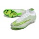 Nike Zoom Mercurial Superfly 9 Elite FG Blanco Verde