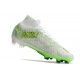 Nike Zoom Mercurial Superfly 9 Elite FG Blanco Verde