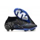 Nike Zoom Mercurial Superfly 9 Elite FG Negro Cromo Hyper Royal