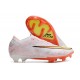 Nike Zoom Mercurial Vapor15 Elite FG Blanco Naranja Amarillo