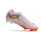 Nike Zoom Mercurial Vapor15 Elite FG Blanco Naranja Amarillo