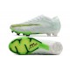 Nike Zoom Mercurial Vapor15 Elite FG Blanco Verde