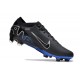 Nike Zoom Mercurial Vapor15 Elite XXV FG Negro Cromo Hyper Royal