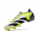 adidas Predator Accuracy.1 Low FG Blanco Negro Limón Lúcido