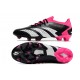 adidas Predator Accuracy.1 Low FG Negro Blanco Equipo Rosa