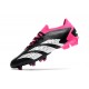 adidas Predator Accuracy.1 Low FG Negro Blanco Equipo Rosa