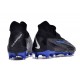 Botas Nike Phantom Gripknit Gx Elite Df Fg Negro Cromo Hyper Royal