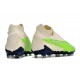 Botas Nike Phantom Gripknit Gx Elite Df Fg Verde Blanco