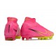 Nike Air Zoom Mercurial Superfly 9 Elite AG Rosa Amarillo