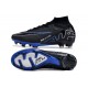 Nike Air Zoom Mercurial Superfly 9 Elite AG Negro Cromo Hyper Royal