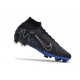 Nike Air Zoom Mercurial Superfly 9 Elite AG Negro Cromo Hyper Royal