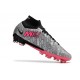 Nike Air Zoom Mercurial Superfly 9 Elite AG Plateado Metalizado Rosa Negro