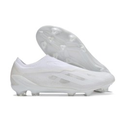 Adidas X Crazyfast.1 Sin Cordones FG Blanco