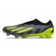 Adidas X Crazyfast.1 Sin Cordones FG Negro Team Amarillo Solar 2 Gris