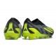 Adidas X Crazyfast.1 Sin Cordones FG Negro Team Amarillo Solar 2 Gris