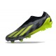 Adidas X Crazyfast.1 Sin Cordones FG Negro Team Amarillo Solar 2 Gris