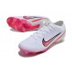 Nike Zoom Mercurial Vapor15 Elite FG Blanco Rosa