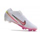 Nike Zoom Mercurial Vapor15 Elite FG Blanco Rosa