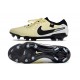 Nike Tiempo Legend X Elite FG Beige Negro