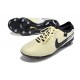 Nike Tiempo Legend X Elite FG Beige Negro