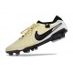 Nike Tiempo Legend X Elite FG Beige Negro