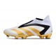 Zapatillas adidas Predator Accuracy+ FG Blanco Oro Negro