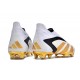 Zapatillas adidas Predator Accuracy+ FG Blanco Oro Negro