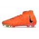 Botas de Futbol Nike Phantom Luna Elite FG Guava Hielo Negro Total Naranja