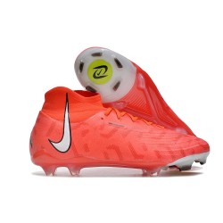 Botas de Futbol Nike Phantom Luna Elite FG Carmesí Vivo Blanco