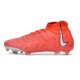 Botas de Futbol Nike Phantom Luna Elite FG Carmesí Vivo Blanco