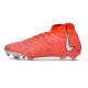 Botas de Futbol Nike Phantom Luna Elite FG Carmesí Vivo Blanco