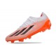 Botas Adidas X Crazyfast Messi.1 FG Blanco Naranja Negro