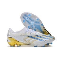 Botas Adidas X Crazyfast Messi.1 FG Blanco Azul Oro