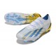 Botas Adidas X Crazyfast Messi.1 FG Blanco Azul Oro