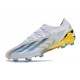 Botas Adidas X Crazyfast Messi.1 FG Blanco Azul Oro