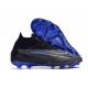 Botas Nike Phantom Gripknit Gx Elite Df Fg Negro Cromo Hyper Royal