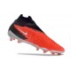 Botas Nike Phantom Gripknit Gx Elite Df Fg Carmesí Vivo Negro Blanco