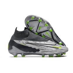 Botas Nike Phantom Gripknit Gx Elite Df Fg Gris Negro