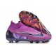 Botas Nike Phantom Gripknit Gx Elite Df Fg Violeta Negro