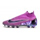 Botas Nike Phantom Gripknit Gx Elite Df Fg Violeta Negro