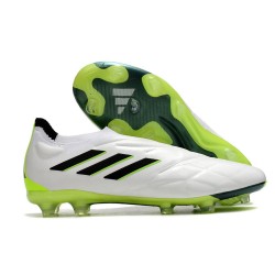 Zapatos adidas Copa Pure+ FG Blanco Negro Limón Lúcido