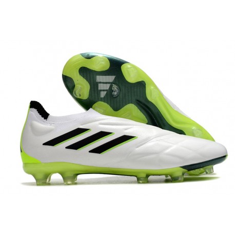 Zapatos adidas Copa Pure+ FG Blanco Negro Limón Lúcido