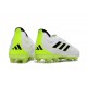 Bota de Futbol adidas Copa Pure.1 FG Blanco Negro Limón Lúcido