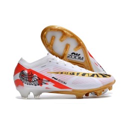 Nike Zoom Mercurial Vapor XV Elite FG Blanco Rojo Oro