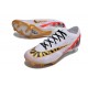 Nike Zoom Mercurial Vapor XV Elite FG Blanco Rojo Oro