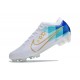 Nike Zoom Mercurial Vapor XV Elite FG Blanco Azul Oro