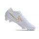 Nike Zoom Mercurial Vapor XV Elite FG Blanco Azul Oro