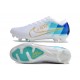 Nike Zoom Mercurial Vapor XV Elite FG Blanco Azul Oro